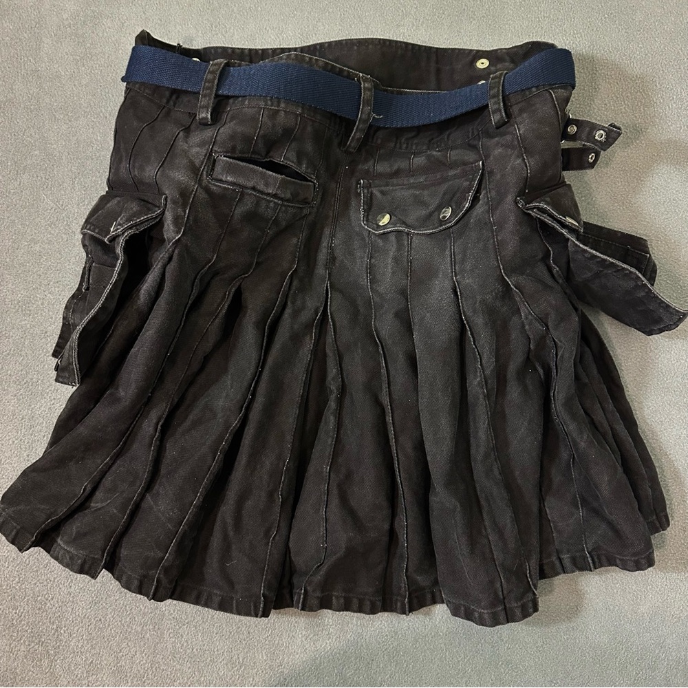 Distressed Scottish Highland Utility Kilt Size 44